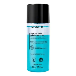 Make B. desmaquilhante Bifásico 4 em 1, 110ml.